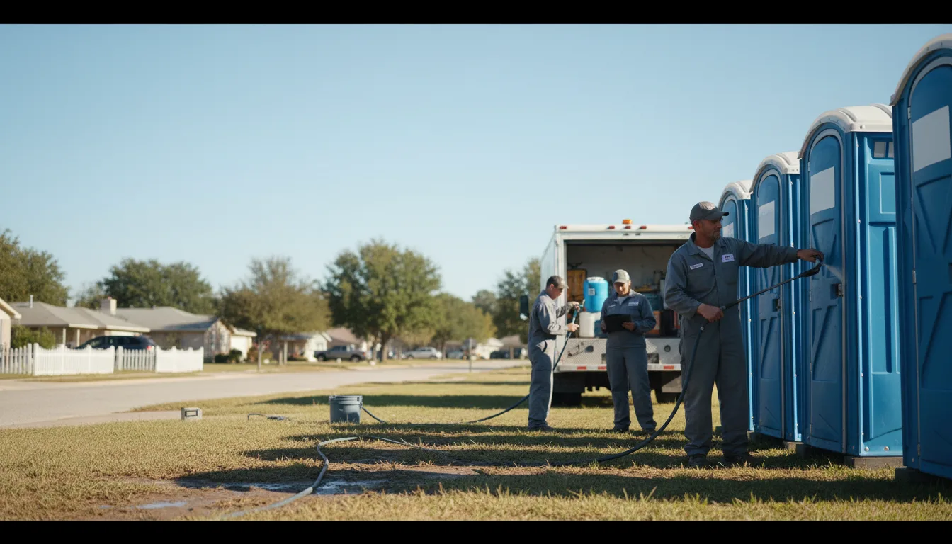 Long-Term Portable Toilet Rental in Marshallville, GA near me